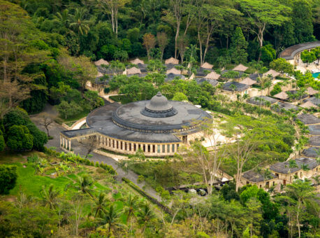 Amanjiwo aerial view